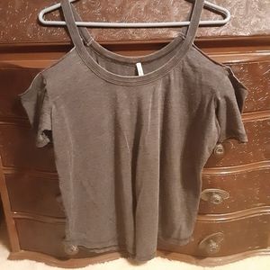 Z Supply Cold Shoulder Top